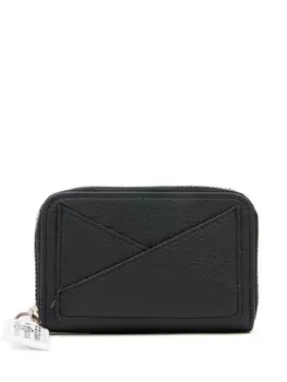 MM6 Maison Margiela кошелек Japanese 6 с круговой молнией, черный