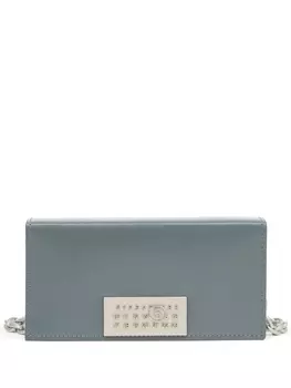 MM6 Maison Margiela кошелек Numeric с цепочкой, серый
