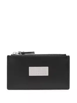 MM6 Maison Margiela кошелек с логотипом, черный