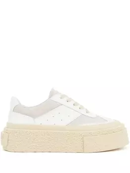Кроссовки MM6 Maison Margiela Platform, белый/бежевый