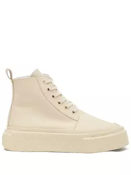 MM6 Maison Margiela кроссовки на шнуровке, нейтральный цвет