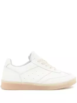 MM6 Maison Margiela кроссовки с логотипом, белый