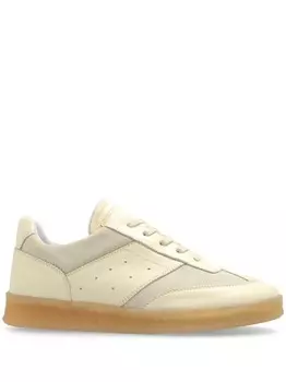 MM6 Maison Margiela кроссовки с низким верхом, нейтральный цвет