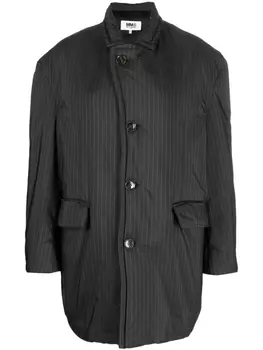 MM6 Maison Margiela куртка на пуговицах, черный