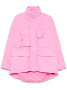 MM6 Maison Margiela куртка с карманами, розовый