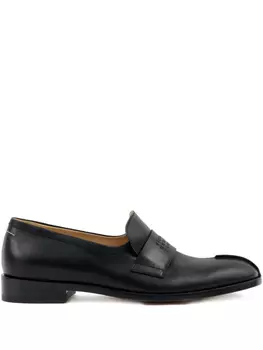MM6 Maison Margiela лоферы Tabi, черный