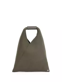 MM6 Maison Margiela маленькая сумка-тоут Classic Japanese, зеленый
