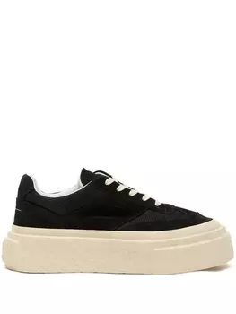 MM6 Maison Margiela массивные кроссовки Gambetta на шнуровке, черный