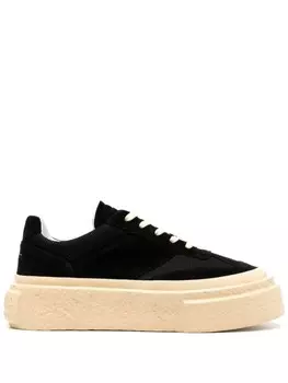 MM6 Maison Margiela массивные кроссовки Gambetta на шнуровке, черный