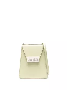 MM6 Maison Margiela мини-сумка через плечо Numbers Vertical, зеленый