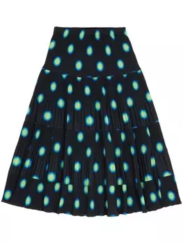 MM6 Maison Margiela многослойные шорты по колено, черный
