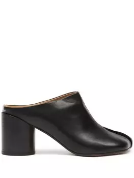 MM6 Maison Margiela мюли на каблуке, черный