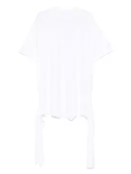 MM6 Maison Margiela платье с принтом, белый