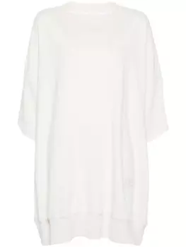 MM6 Maison Margiela платье-толстовка, белый
