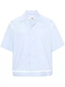 MM6 Maison Margiela поплиновая рубашка