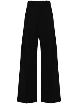 MM6 Maison Margiela прямые брюки, черный