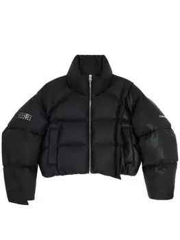 MM6 Maison Margiela пуховик из коллаборации с Chen Peng, черный