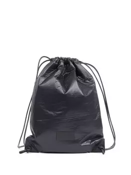 MM6 Maison Margiela рюкзак из искусственной кожи с кулиской, черный