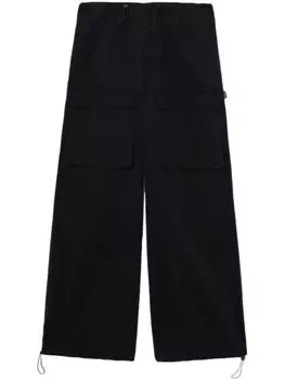MM6 Maison Margiela широкие брюки карго, черный