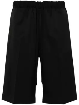 MM6 Maison Margiela шорты-бермуды строгого кроя, черный
