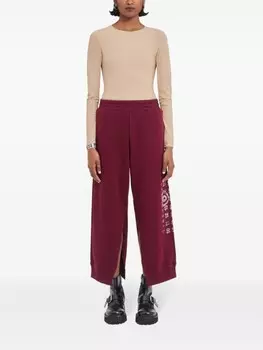MM6 Maison Margiela спортивные штаны с мотивом подписных цифр, красный