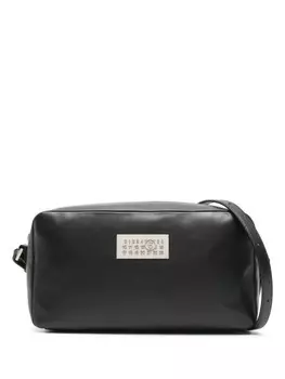 MM6 Maison Margiela сумка через плечо с логотипом, черный