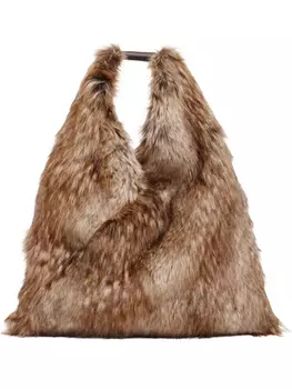MM6 Maison Margiela сумка Classic Japanese, коричневый