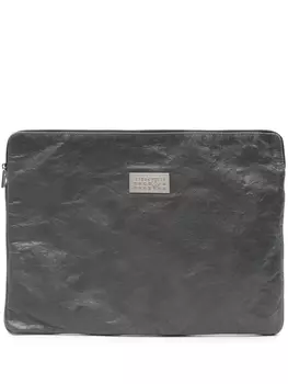 MM6 Maison Margiela сумка для ноутбука с логотипом, серый