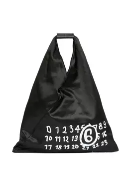 MM6 Maison Margiela сумка-тоут Classic Japanese с логотипом, черный