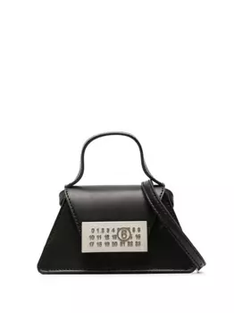 Сумка-тоут MM6 Maison Margiela Numeric мини, черный