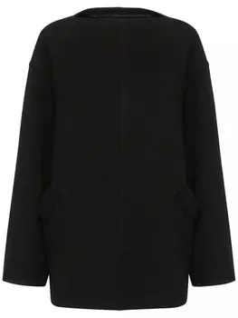 MM6 Maison Margiela толстовка с декоративной строчкой, черный