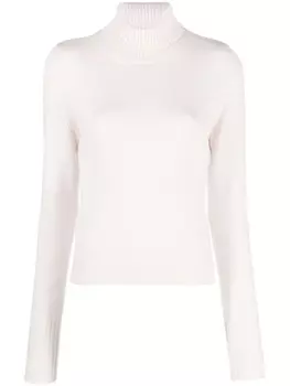 MM6 Maison Margiela топ с открытой спиной и высоким воротником, нейтральный цвет