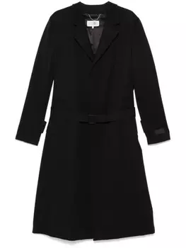MM6 Maison Margiela тренч с поясом, черный