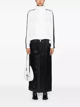 MM6 Maison Margiela юбка с нашивками в виде цифр, черный