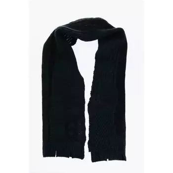 MM6 Плетеный шарф из смеси шерсти Maison Margiela, Green