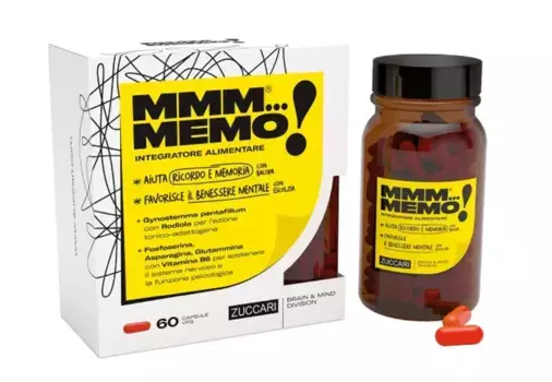 Ммм...Memo 60 капсул Добавка для памяти Zuccari