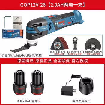 Многоцелевой деревообрабатывающий долбежный обрезной диск Bosch GOP12V-LI/12V-28 Многофункциональный отрезной и шлифовальный станок