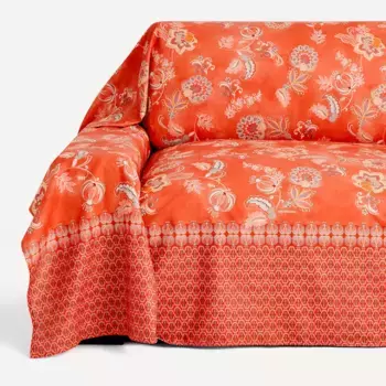 Многоцелевой покрывало Chiaia Bassetti, мандарин