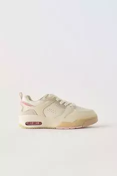 Многочастные кроссовки ZARA, розовый