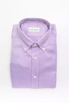 Многоцветная хлопковая мужская рубашка ROBERT FRIEDMAN