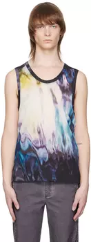 Многоцветная майка с принтом TAAKK