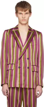 Многоцветный блейзер в полоску Juniper Bode