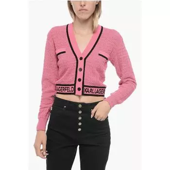 Многоцветный кардиган из эластана Karl Lagerfeld, Multicolor