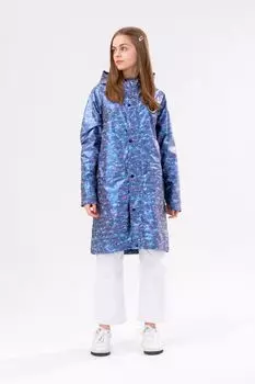 Многоцветный ярусный плащ со звездным узором для девочек с выцветшим эффектом Hype, мультиколор