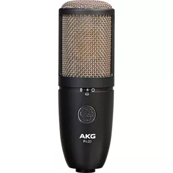 Многодиапазонный конденсаторный микрофон AKG P420 с большой диафрагмой (черный)