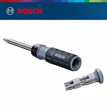 Многофункциональная отвертка с храповым механизмом Bosch 10-в-1, набор отверток с храповым механизмом