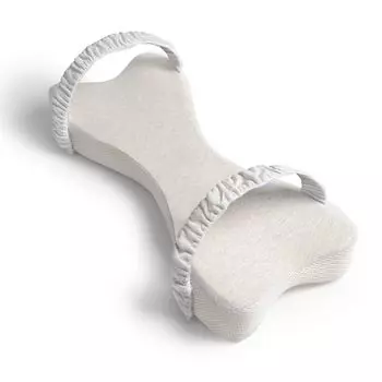 Многофункциональная подушка для коленей двойного назначения, подушка для ног для сна, подушка для ног из пены с эффектом памяти для беременных, 53 x 23 x 8 см (светло-серый) yozhiqu