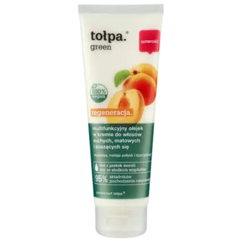 Многофункциональное крем-масло для сухих, тусклых и вьющихся волос, 125 мл Topa Green regeneracja