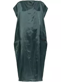 Многофункциональное макси-платье MM6 Maison Margiela, зеленый