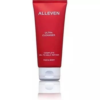 Многофункциональное очищающее средство и отшелушивающее средство Ultra Cleanser 3-в-1, 200 мл, Alleven